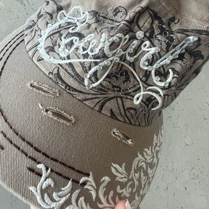 Vintage bedazzled baseball cap